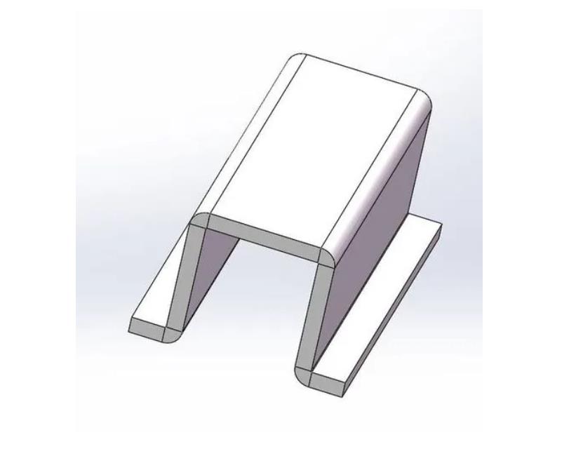 三河U型槽折弯件